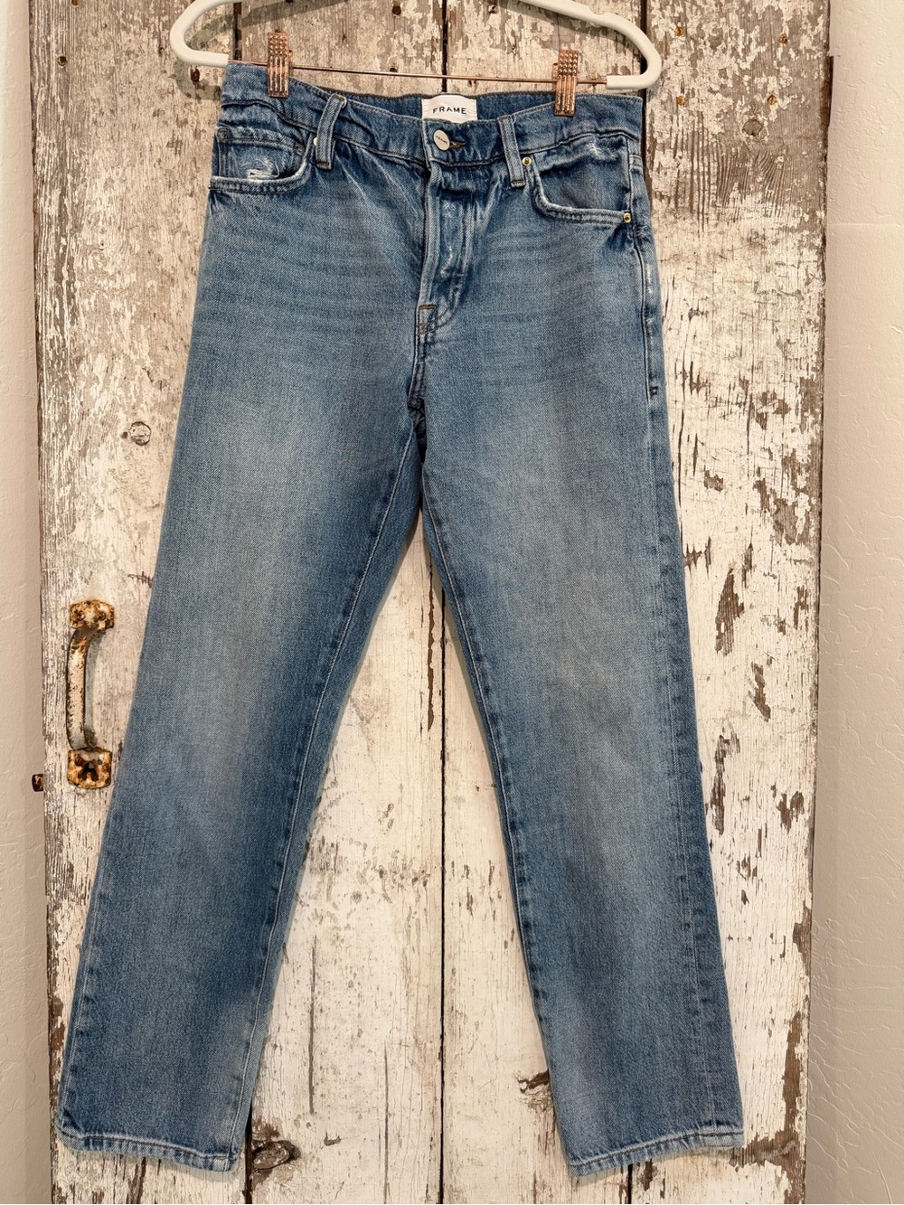 FRAME Le Slouch Low Rise Boyfriend Denim Jeans Size 23 EUC